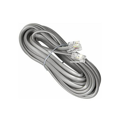 Copper Core Traditional Landline Telephone Cable 30Volt 20dB/100ft Attenuation